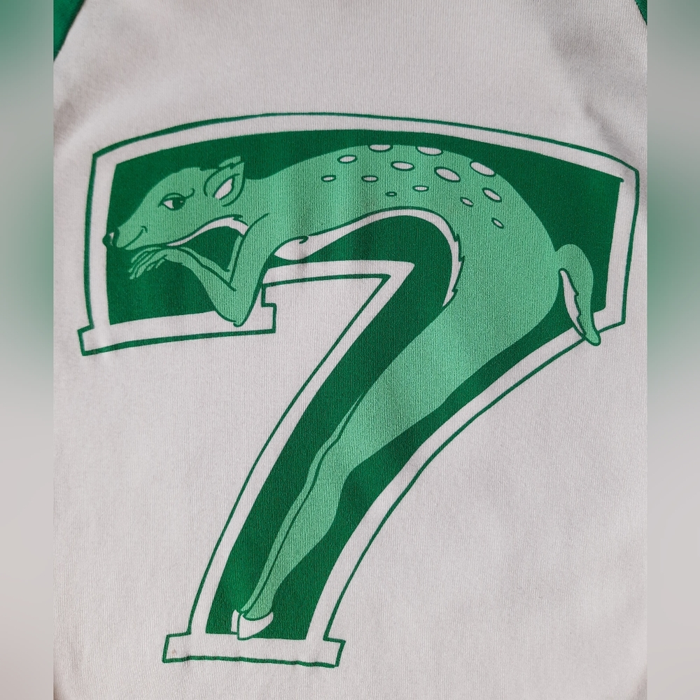 " Fawn 7 " new custom printed original design baseball tee